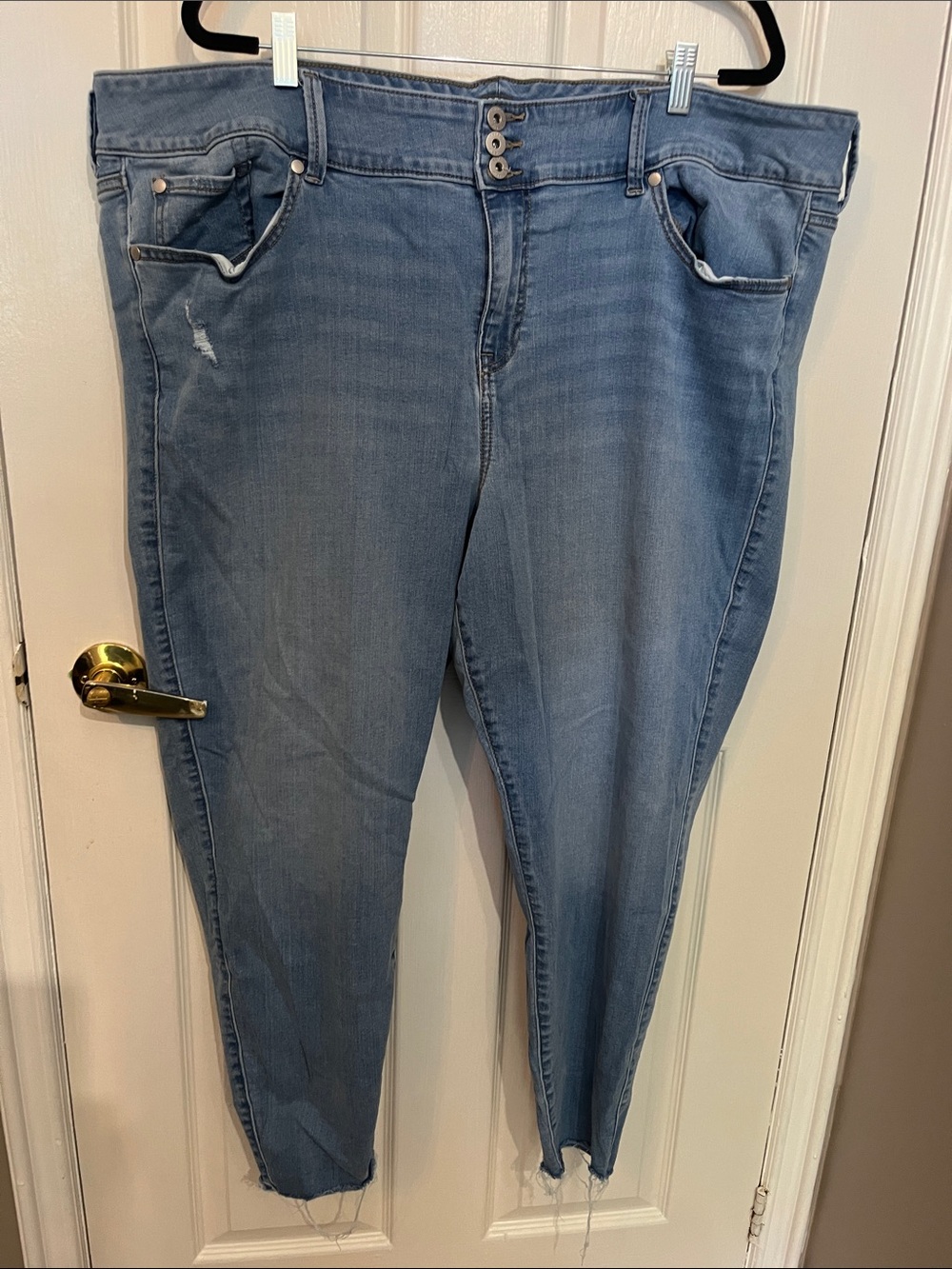 torrid Light Blue High-Waist Stretch Jeggings